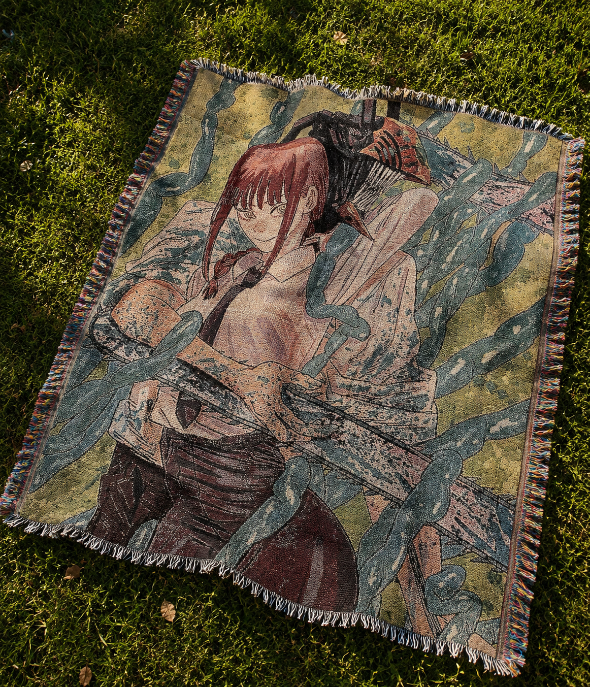 Denji and Makima Tapestry