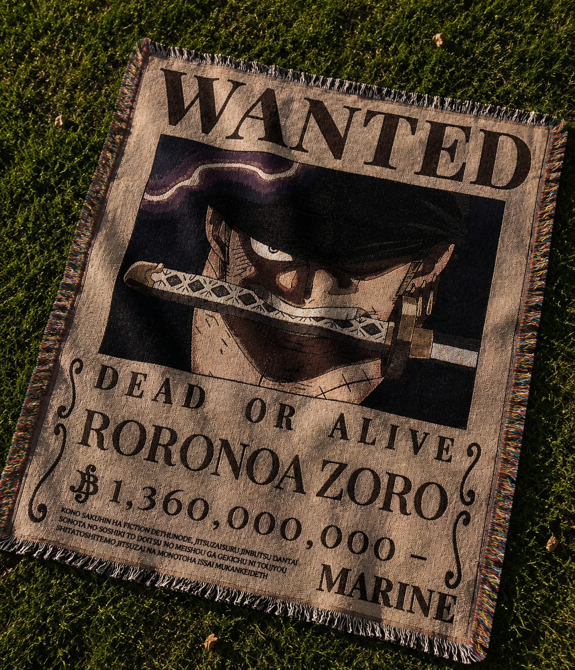 Zoro Bounty Tapestry