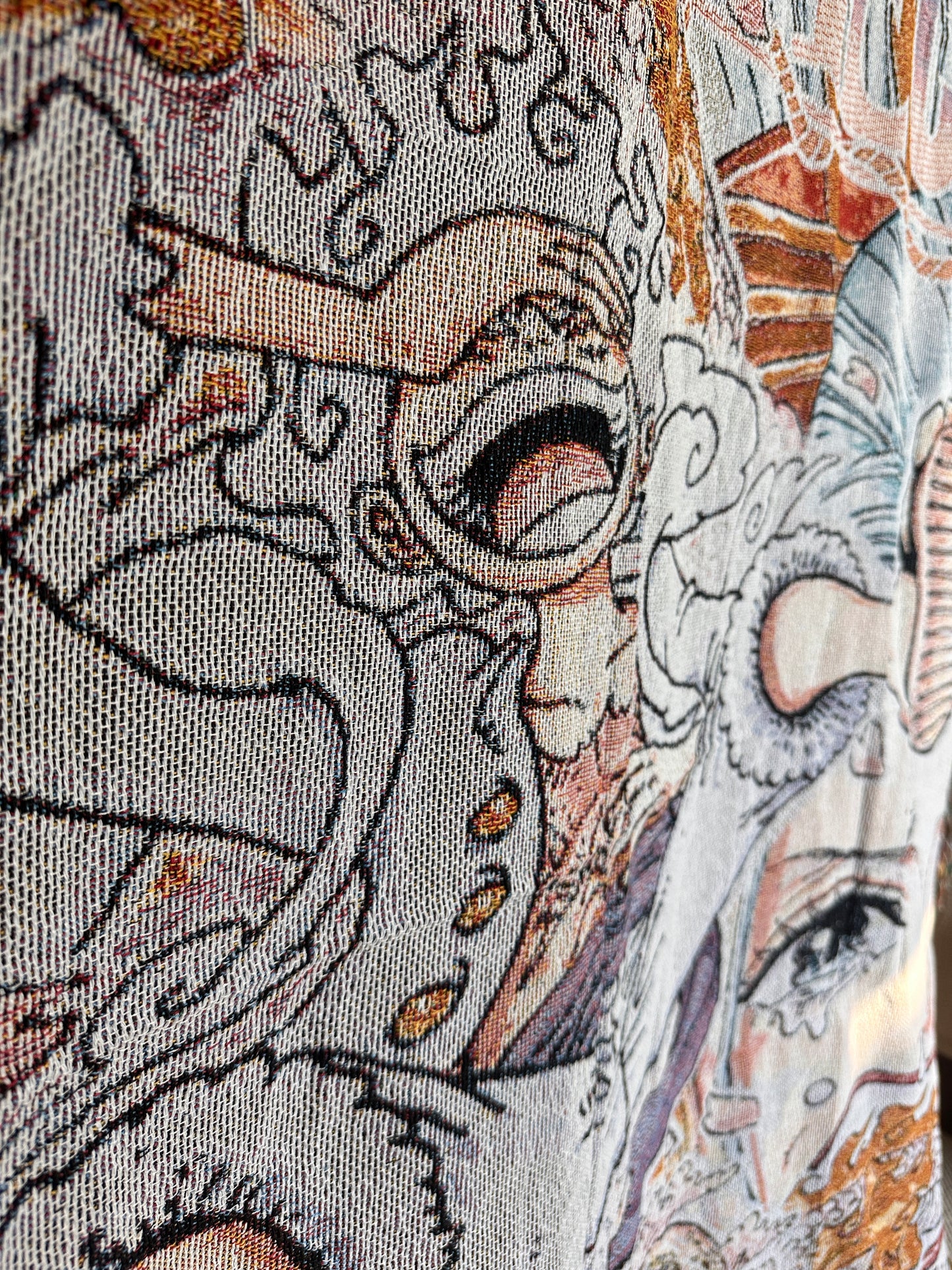 Luffy Gear 5 Cover Tapestry