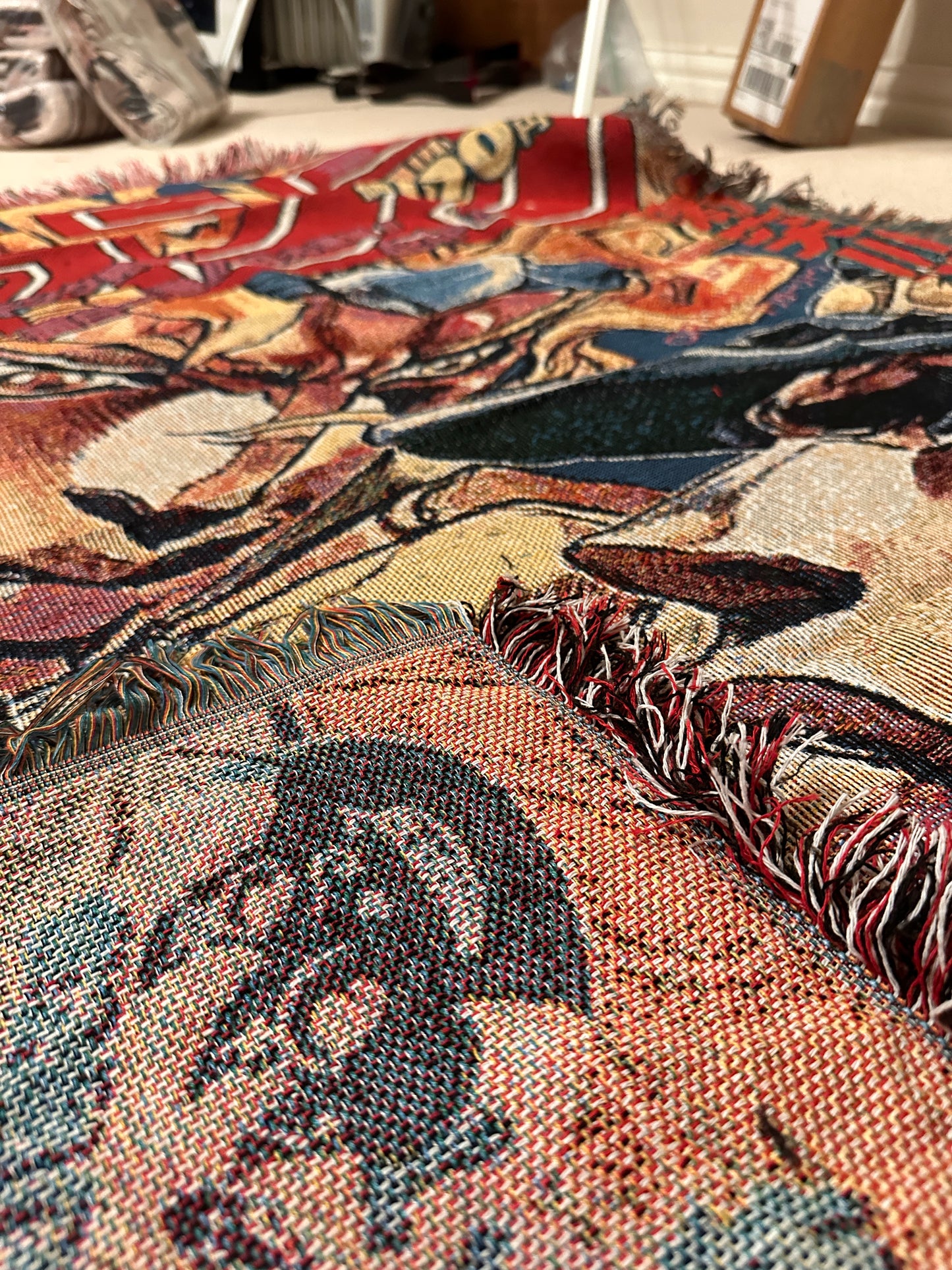 Dio and Jotaro Tapestry
