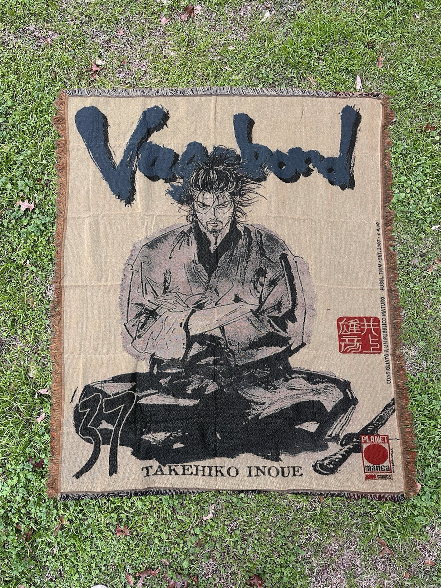 Vagabond Manga Cover 3 Tapestry