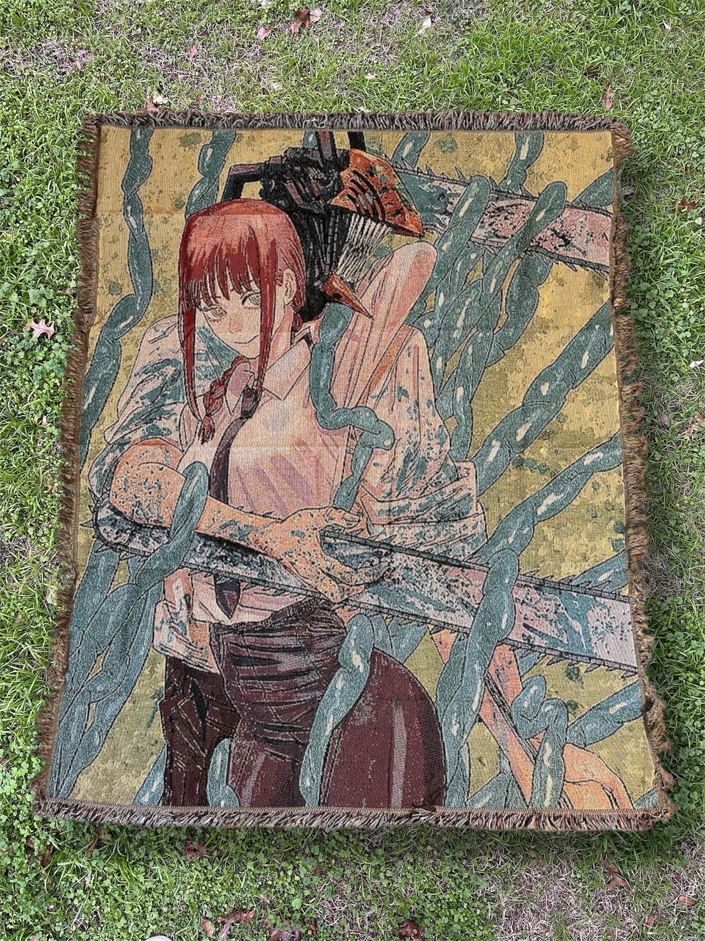 Denji and Makima Tapestry