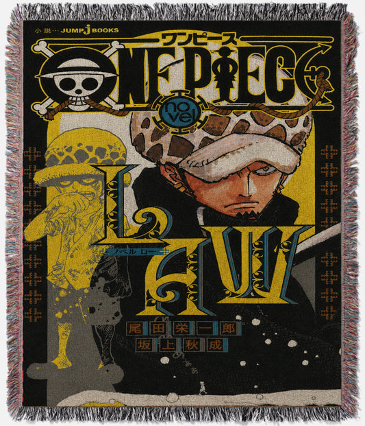 Trafalgar Law Backstory Novel Cover Tapestry