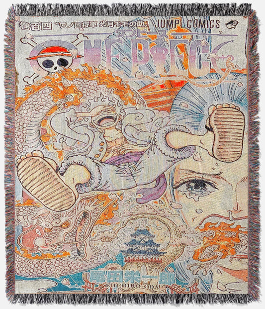 Luffy Gear 5 Cover Tapestry