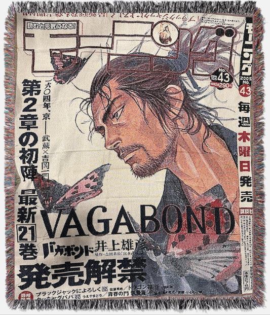 Vagabond Manga Cover 2 Tapestry