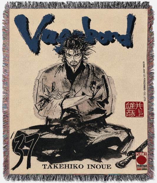 Vagabond Manga Cover 3 Tapestry