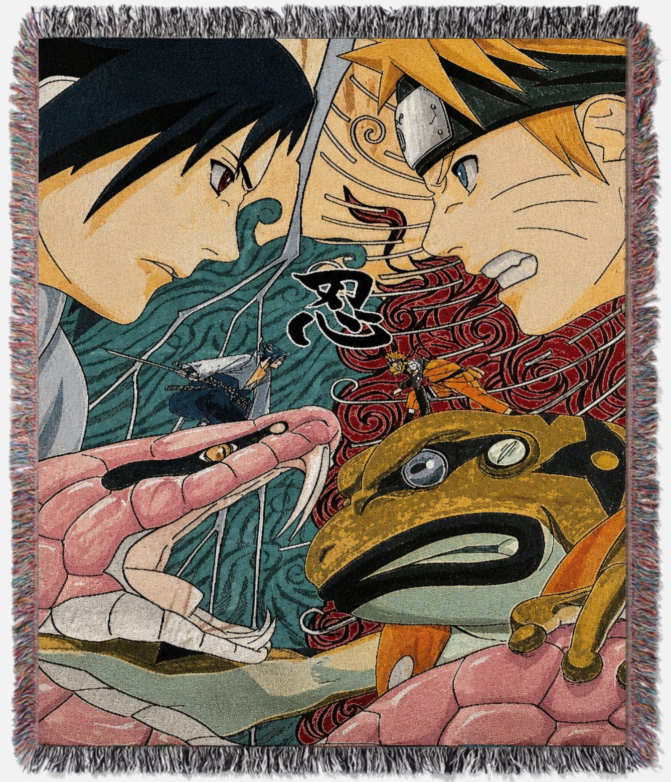 Naruto vs Sasuke Tapestry