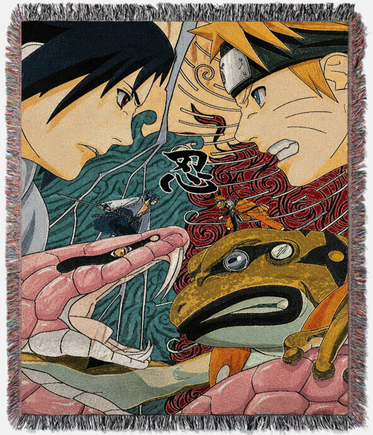 Naruto vs Sasuke Tapestry