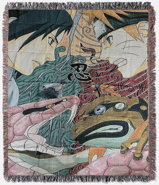 Naruto vs Sasuke Tapestry